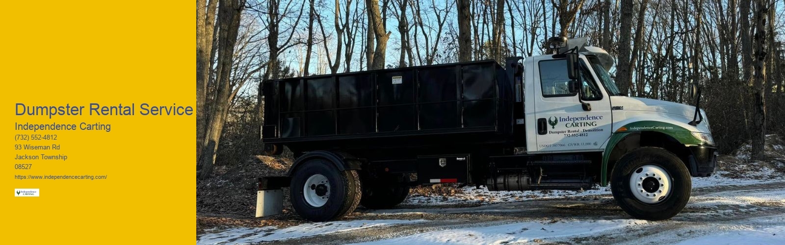 Dumpster Rental Service