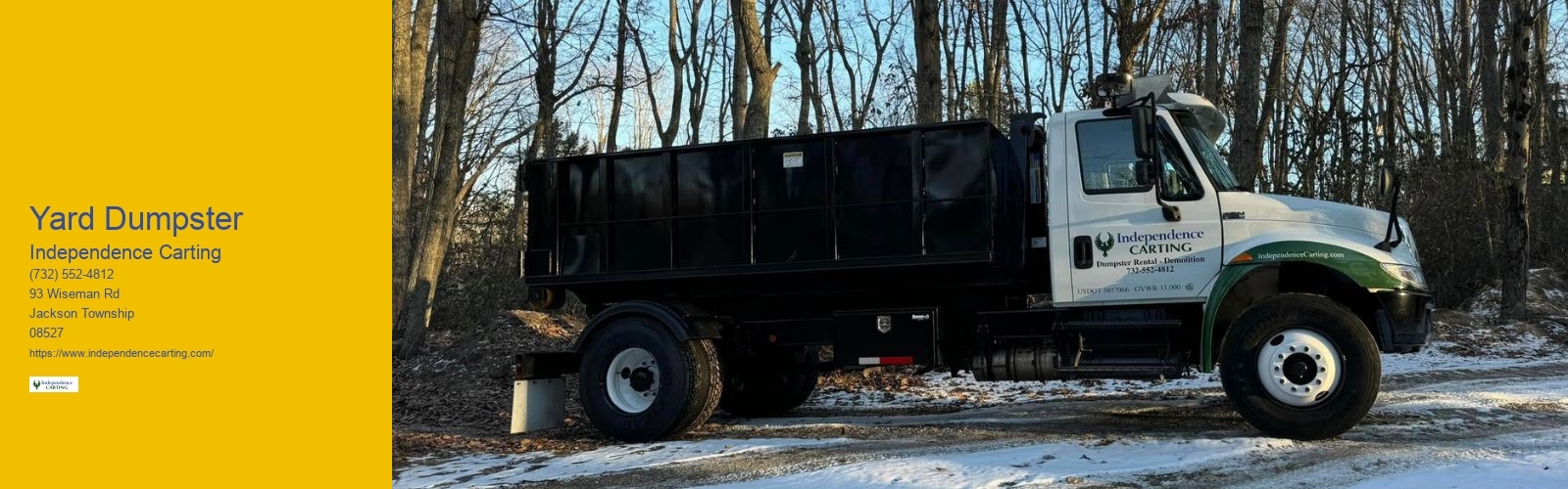 Yard Dumpster